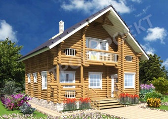 Деревянный дом из лиственицы Василиск